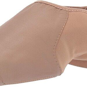 Women's Leather Jazz Shoes Neoprene Split Sole Step Dancing Comfort Flexibility
